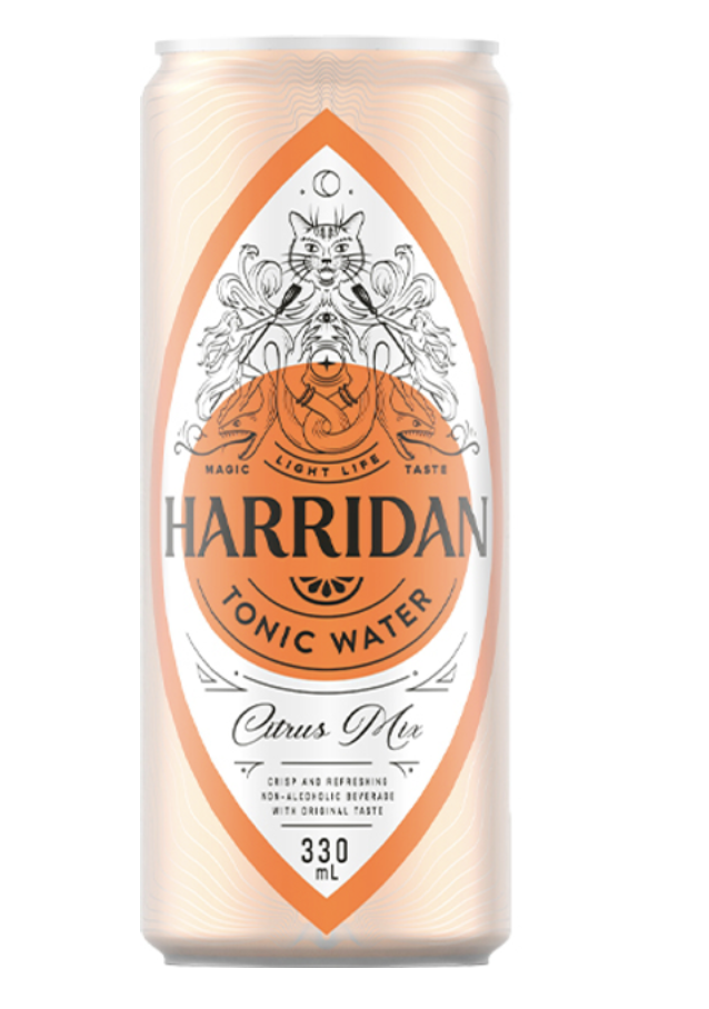 Напій газ. Harridan Tonic Water Citrus Mix 0.33 л з/б